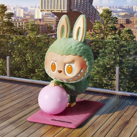 Коллекционная фигурка POPMART THE MONSTERS Lazy Yoga Series Figures