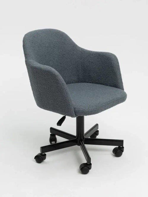 Стул Манго пятилучие черная сталь