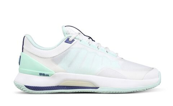 Женские Кроссовки теннисные Wilson Intrigue Tour - white/bay/skipper blue