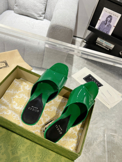 Gucci Interlocking G Heel Sandal 5.5 cm
