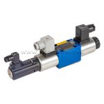 4WRE6W08-2X/G24K4/V - Пропорциональный распределитель с обратной связью по положению золотника без встроенной электроники Ду6, номинальный расход 8 л/мин, схема W