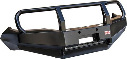 Бампер силовой передний Toyota Hilux 2012-2014 с защитной дугой и защитой бачка омывателя, на рестайлинг РИФ