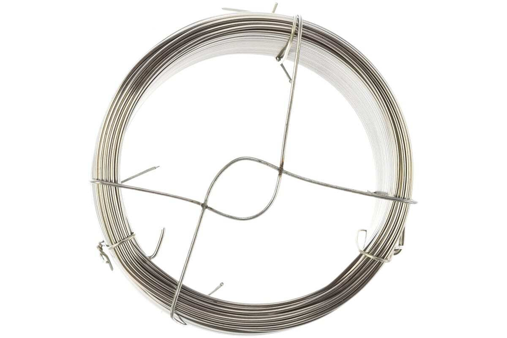 ПРОВОЛОКА ИЗ НЕРЖ.СТАЛИ СИБРТЕХ 1,2 ММ, ДЛИНА 50М 47763
