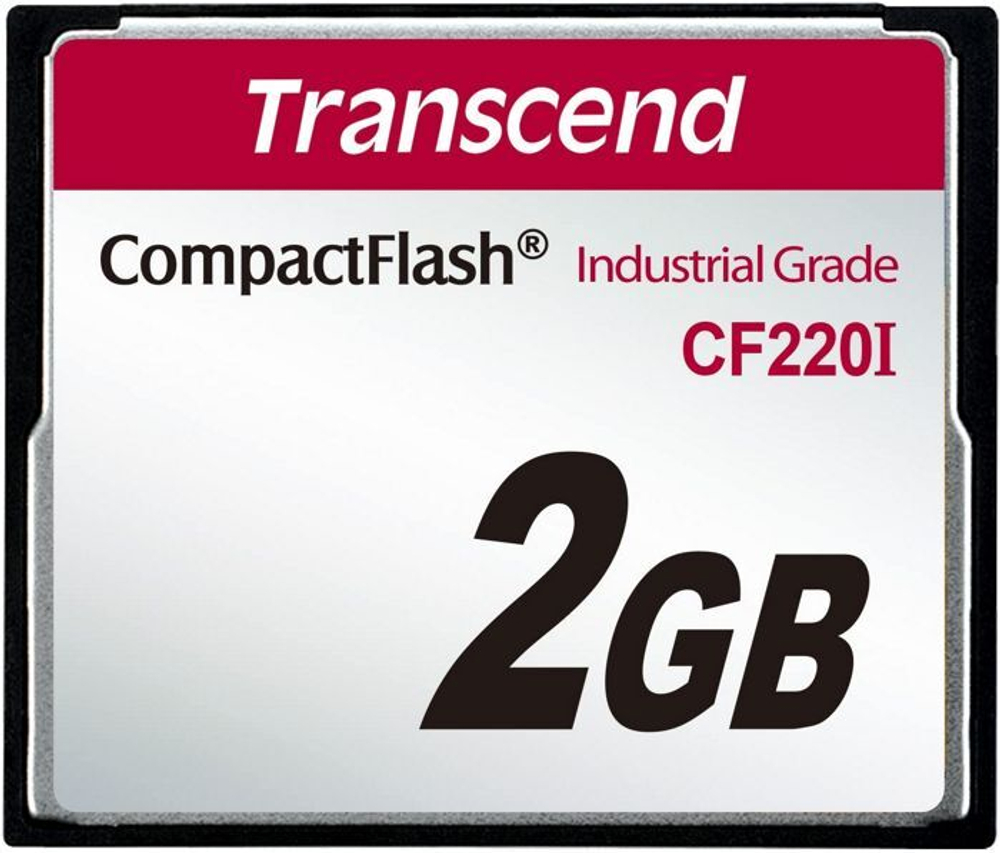 Промышленная карта памяти CompactFlash 2GB Transcend TS2GCF220I