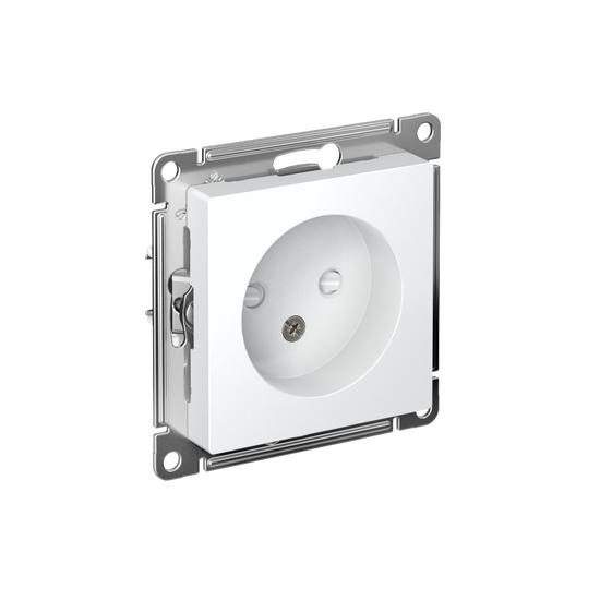 Розетка AtlasDesign 16А без заземл. защ. шторки механизм лотос SE ATN001349