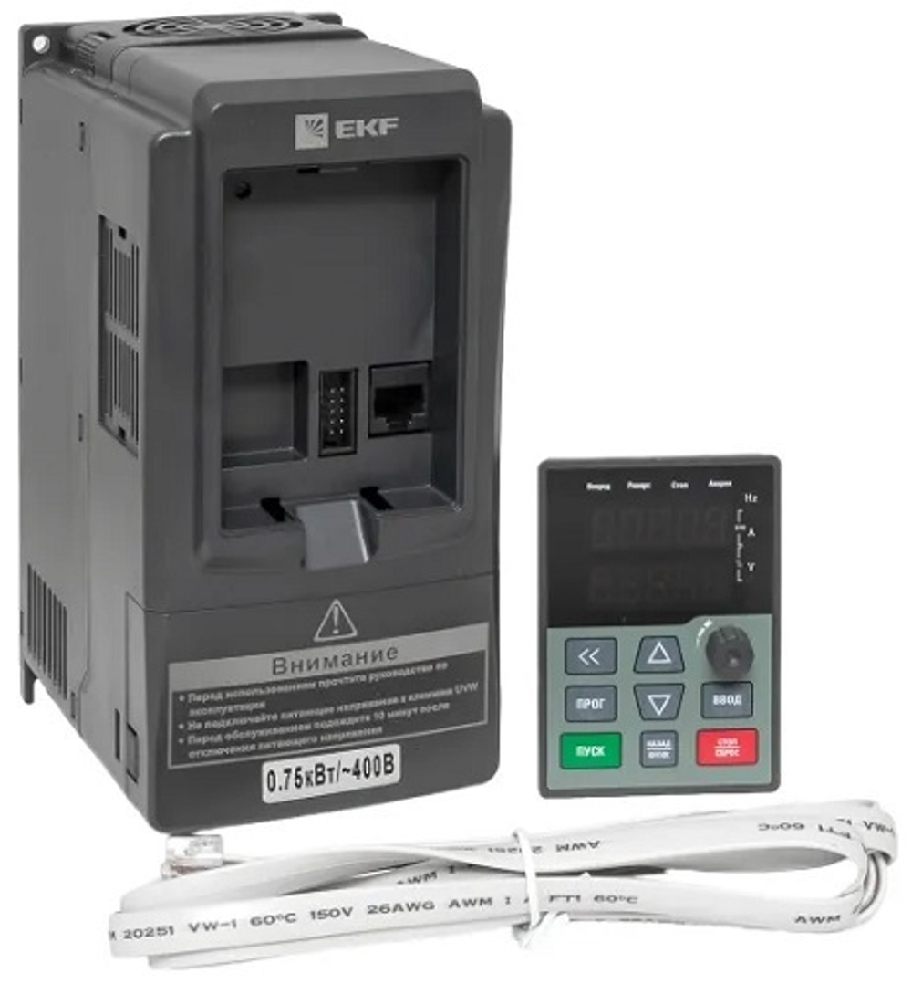 Преобразователь частоты  EKF VT100-0R7-3B