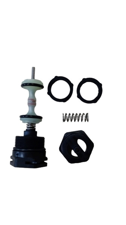 Ремкомплект картриджа трехходового клапана пластик Demrad/Авангард