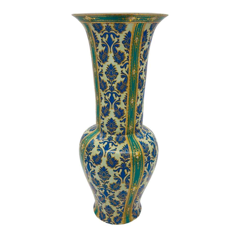 Ваза сине-зелёная 85 см