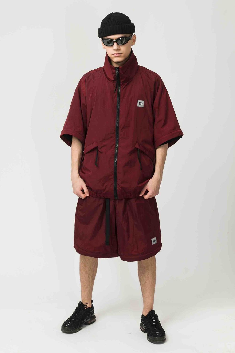 Ветровка Codered Halfsleeve бордовая темная