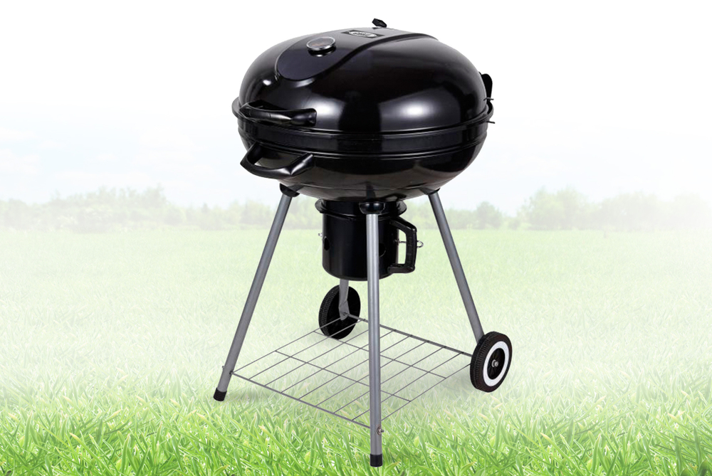 Круглый угольный гриль Start Grill BISON 22 дюйма, 57 см