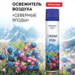 Освежитель воздуха OfficeClean "Северные ягоды", 300 мл