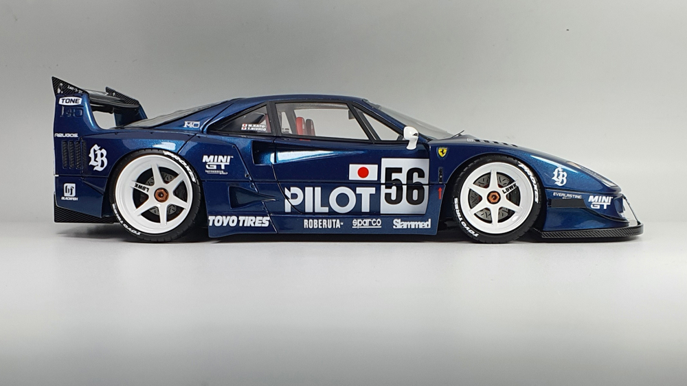 Краска лаковая HobbyLink Ferrari Blue Abu Dhabi HP-1010