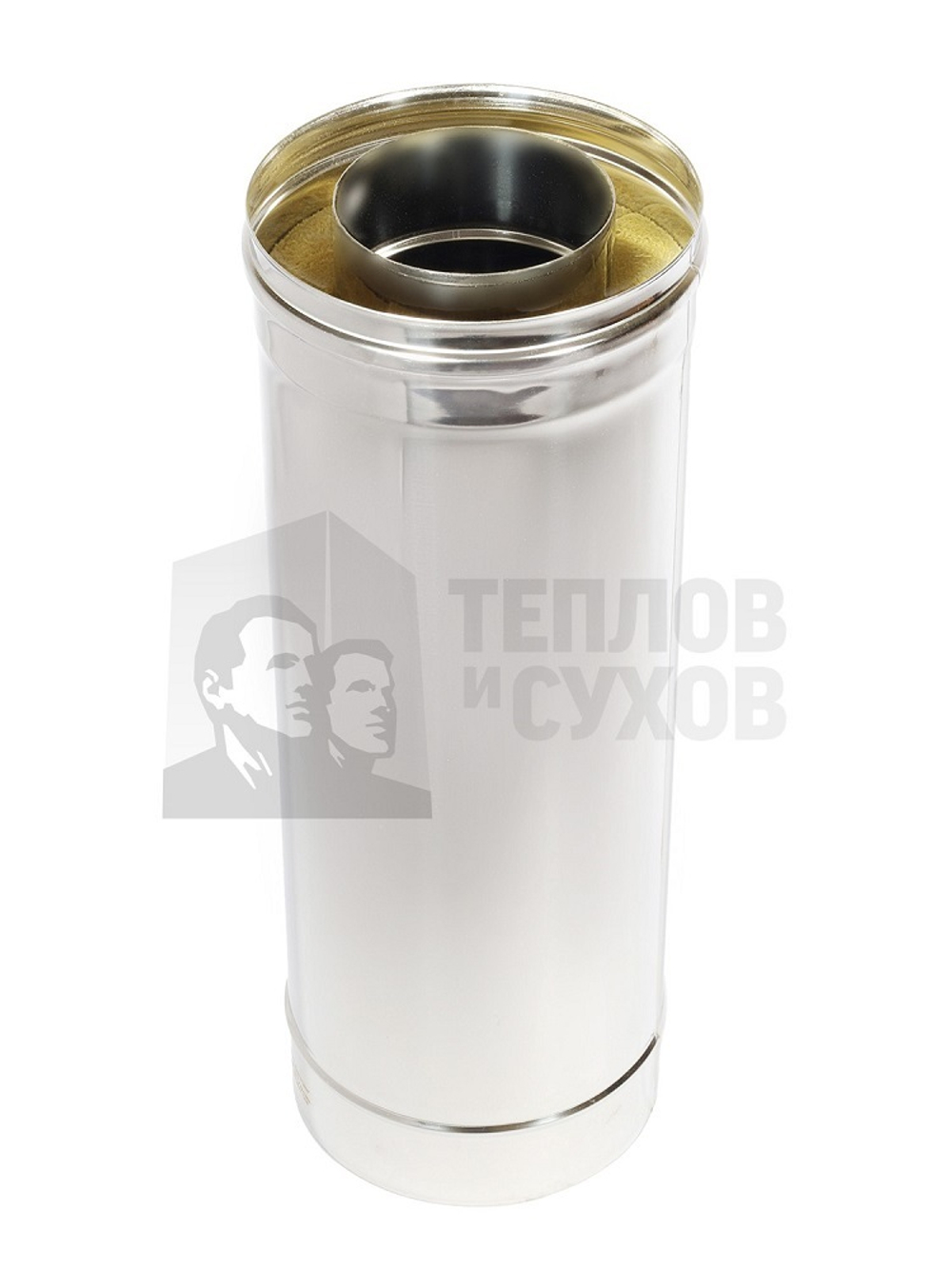 Труба Термо L 500 ТТ-Р 304-0.5/304 D130/190 с хомутом