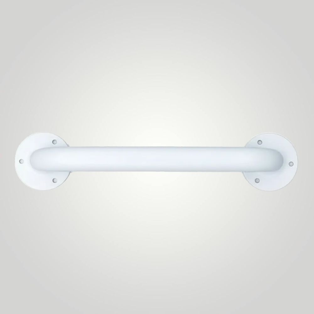 Поручень прямой 450 мм нерж. сталь NOFER 15054.45.W белый