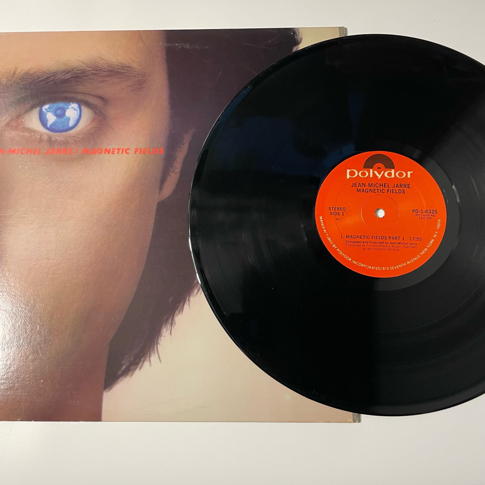 Винтажная виниловая пластинка LP Jean Michel Jarre Magnetic Fields (США 1981)
