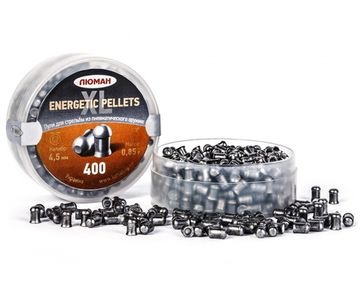 Пули «Люман» Energetic pellets XL 4,5 мм, 0,85 г (400 штук)