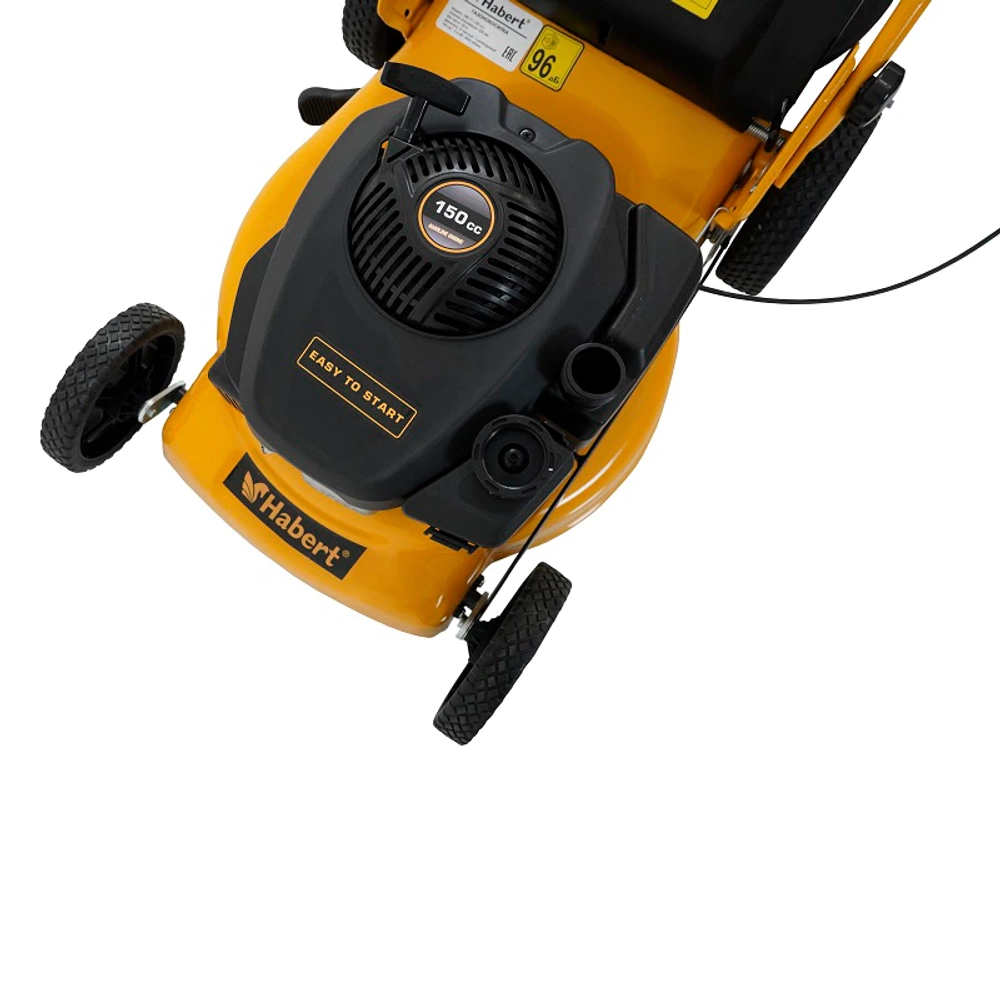 Бензиновая газонокосилка Habert HBL19SP 150 cc: 3 л.с., нож 48 см, 00-00159290