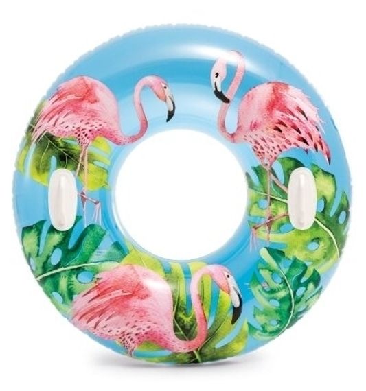 Dəniz şarı \ Плавательное кольцо \ Swimming Rings flamingo 97 sm