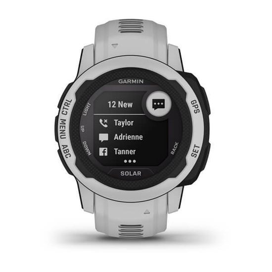 Умные часы Garmin Instinct 2S Solar серый