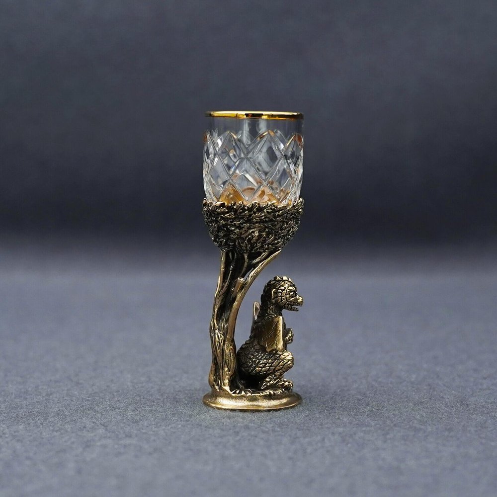 Подарочный набор стопок "Дракон" 3 шт.