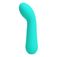 Бирюзовый гнущийся вибратор 15см Pretty Love Faun BI-014724-4