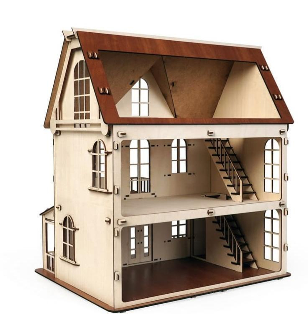 Домик для кукол деревянный Lemmo "Венеция"