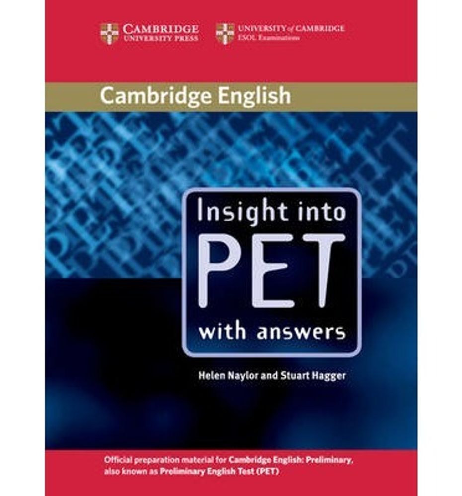 Insight into PET Student&#39;s Book with Answers