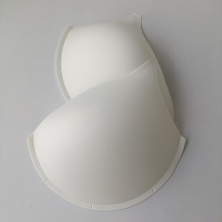 Чашки спейсер, размер 80 (с каркасами в комплекте), сумрачный белый