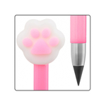 Карандаш вечный, чернографитный, Basir, серия "Лапки", с фигуркой на корпусе