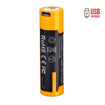 Аккумулятор Fenix 18650 ARB-L18-3500U 3500mAh с разъемом для USB