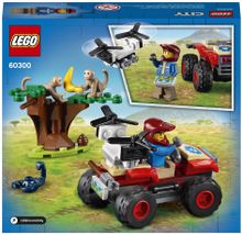 Конструктор LEGO City Stuntz 60300 Спасательный вездеход для зверей