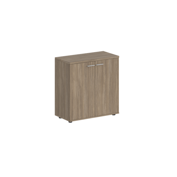 Шкаф низкий Сигма 800х400х825, 2-х дв., з.ст HDF