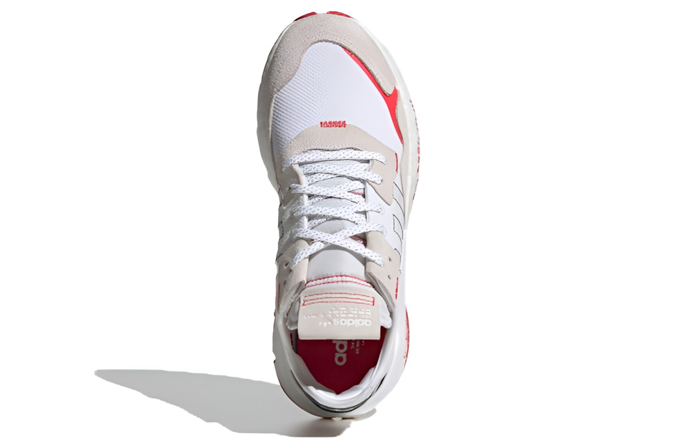 Adidas Originals Nite Jogger "White Black Grey Red"