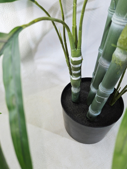 Искусственная Бамбуковая пальма 100см в кашпо