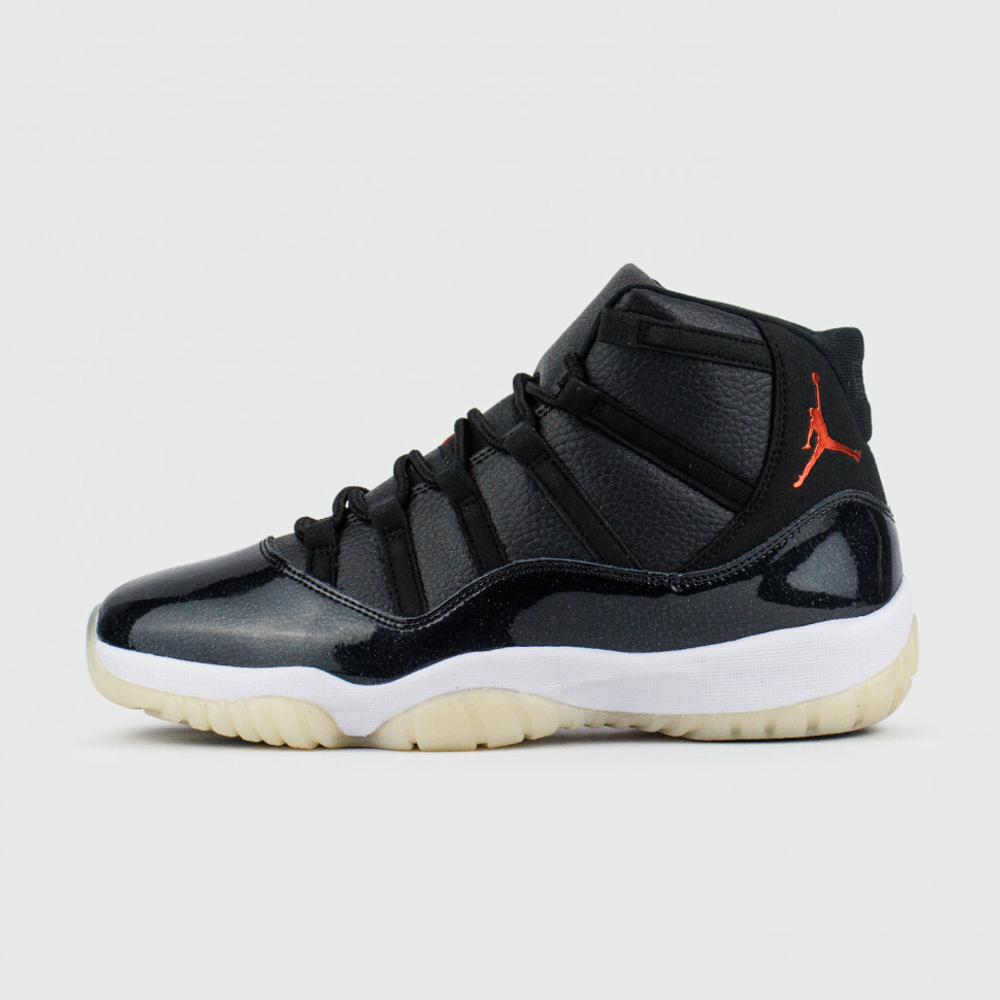 кроссовки Air Jordan 11 Black / White 72-10