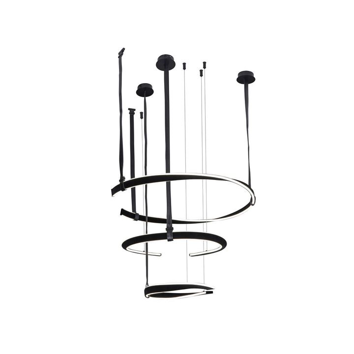 Люстра Kink Light Маджена черный 07656-3A,19(4000K)