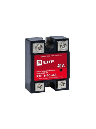 Реле твердотельное однофазное RTP-40-AA PROxima EKF rtp-1-40-aa