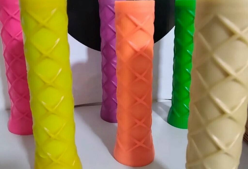 Тюнинг инновационная ручка Spiderundergrip для пляжного тенниса розовая