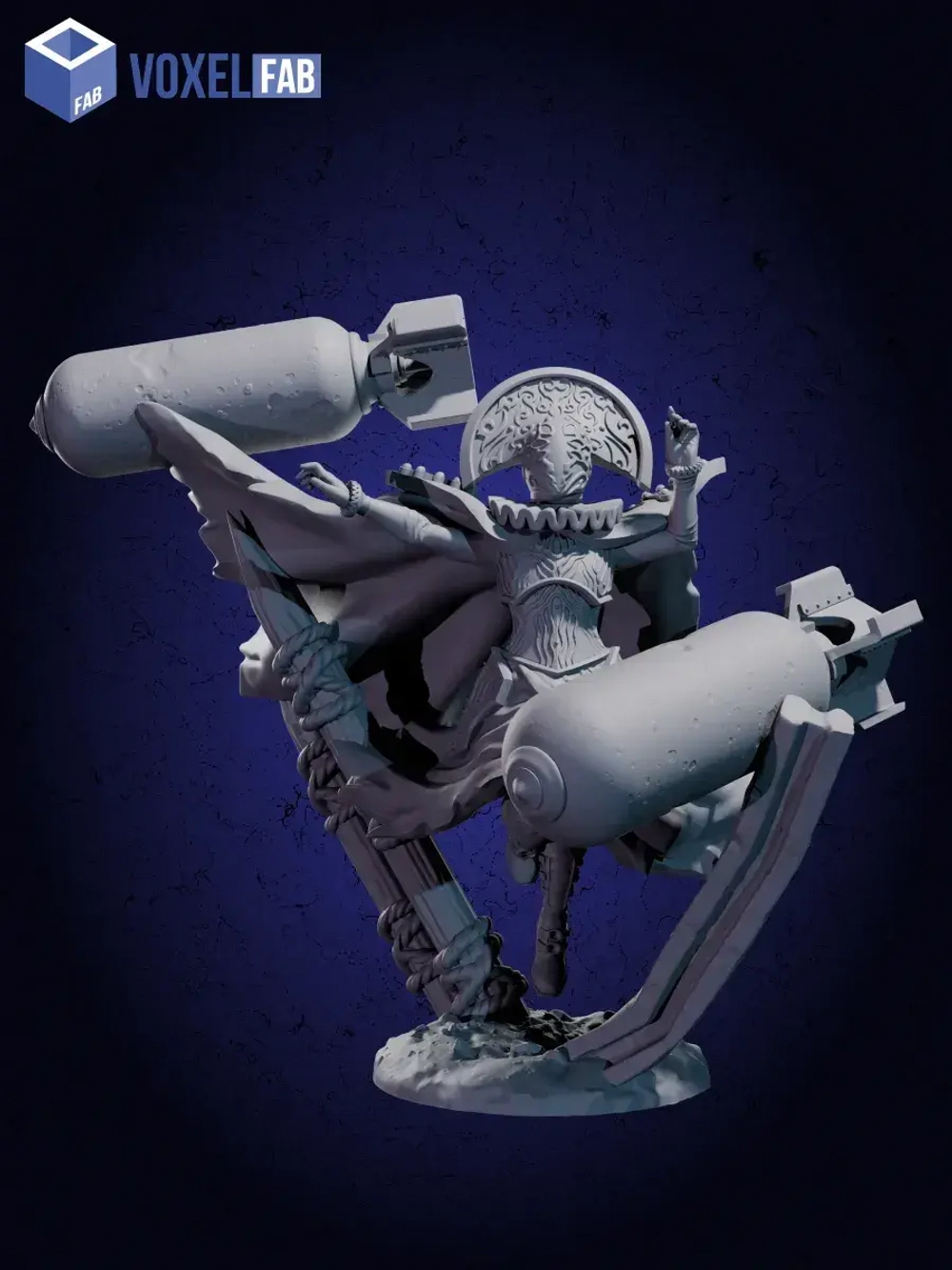 Артиллерийские ведьмы Миниатюры 3 шт. ДнД (DnD)