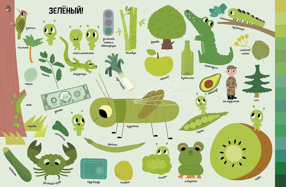 Цвета. Большая энциклопедия для самых маленьких