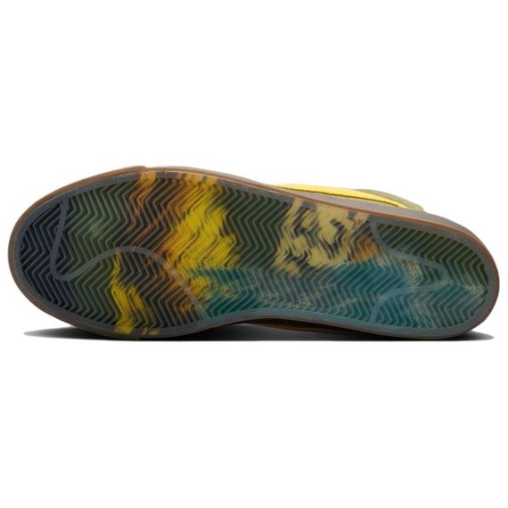 Блейзер NIKE SB Zoom, кроссовки для скейтборда, СРЕДНИЙ размер, Зеленый Унисекс