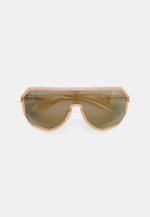 Спортивные очки HILX Newblood Shiny Crystal Orange / Gold Mirror Lens
