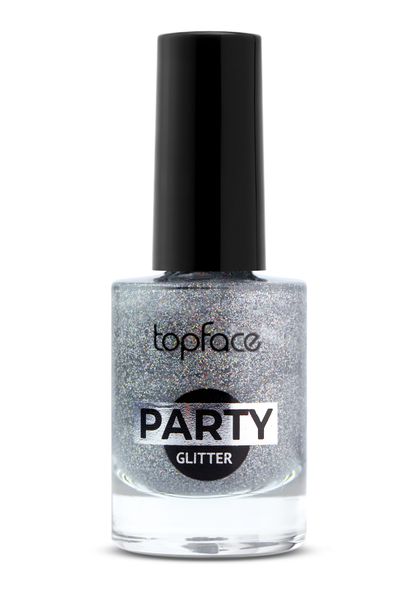 Лак Topface с блестками Party Glitter 104