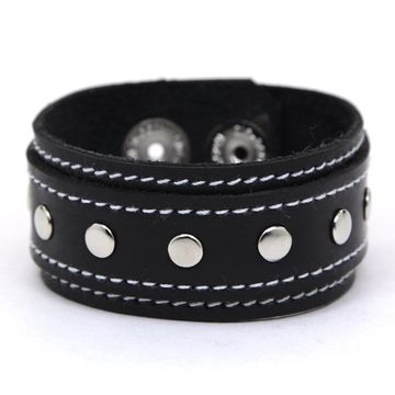 Браслет с кнопками узкий (065)