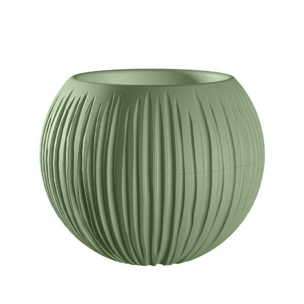 Кашпо "Сфера" (1,7 л.) Цв. Оливковый