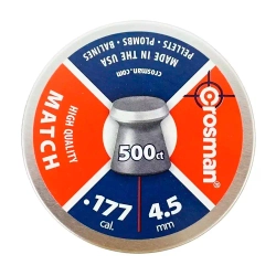 Пули Crosman Match Grade 4,5 мм 0.51 г (500 шт)