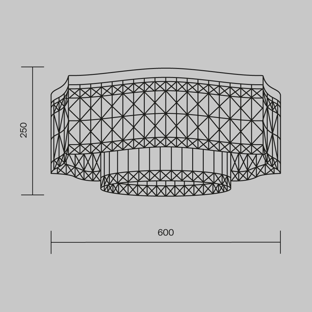 Потолочный светильник Maytoni DIA005CL-10G