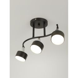 Светильник настенно-потолочный спот Rivoli   7074-703 3хGX53 15 Вт поворотный