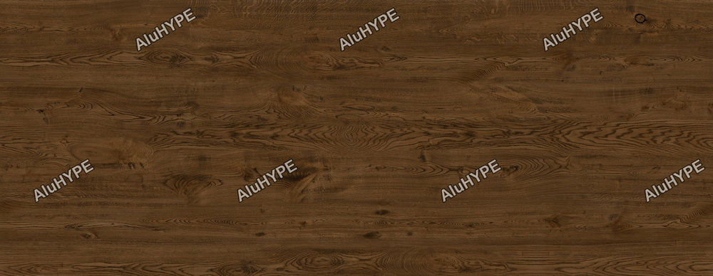 Алюминиевая композитная фасадная панель PlastCover 4/0,4 FR 1500×4000, цвет 1217 Дуб Янтарь AluHype