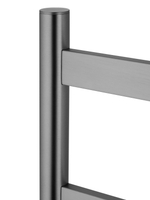 Полотенцесушитель электрический напольный WONZON & WOGHAND ESSEN, Темный графит (WW-A406-GM)